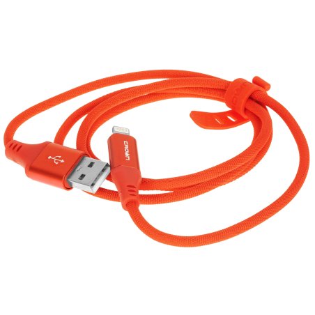 Кабель Crown USB - Lightning CMCU-3103L red