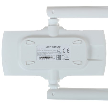 Сетевой адаптер WiFi Mercusys MW300UH USB 2.0 (ант.внеш.несъем.) 2ант.