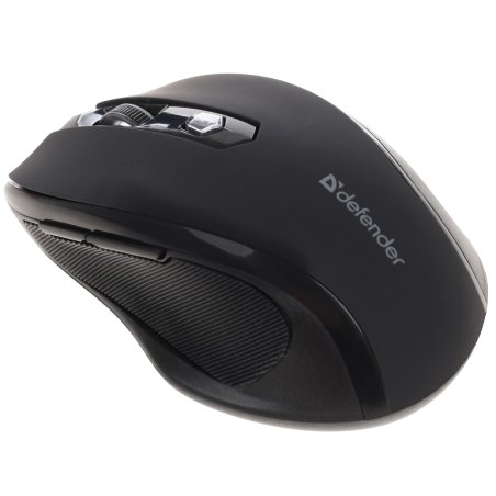 Мышь беспроводная Defender Ultra MM-315 черный, 1600 dpi, радиоканал, USB, кнопки - 6