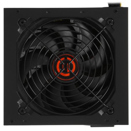 Блок питания Ginzzu CB500 12CM черный,24+4p,PCI-E, 4*SATA, 3*IDE,оплетка MB, кабель питания