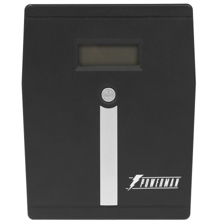 Источник бесперебойного питания Powerman Smart Sine 2000VA/1400W, 220V, Line-Interactive, LCD, Tower, Out: 4xShuko, черный*SmartSine2000