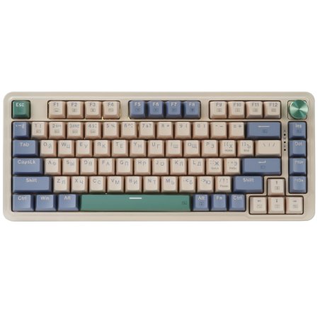 Клавиатура беспроводная Redragon Ucal Pro RU,RGb,кре/фиол/зел,BT+2.4,гас 1