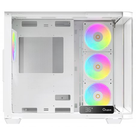Компьютерный корпус Ocypus Iota C70 WH Curve ARGB Digital ATX без БП (Iota-C70-WHD400CD-GL)