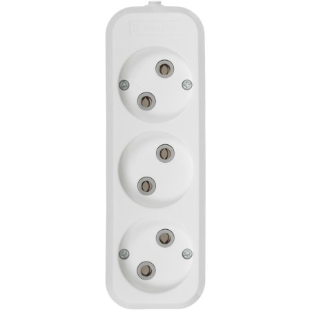 Удлинитель Defender (99275) B230 - 3 роз х 15 м, белый