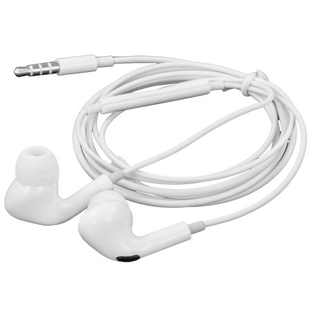 Наушники вакуумные Smart AUX разъем с МК c рег.громкости длина 1.2м More choice G31S белый