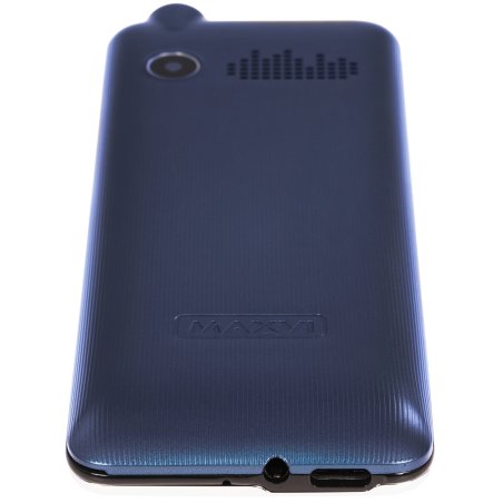 Мобильный телефон Maxvi E11 синий/серебристый