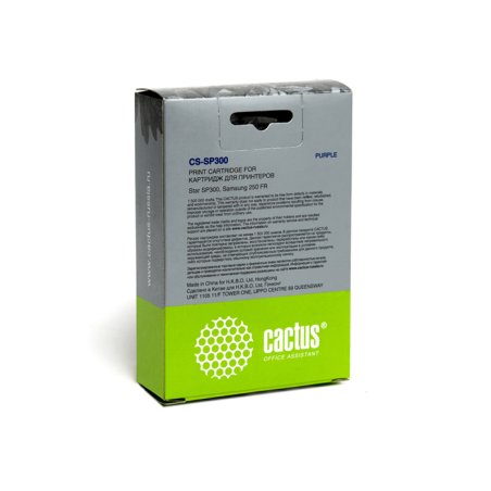 Картридж матричный Cactus CS-SP300 фиолетовый (1 800 000 знаков) для Star SP300/Samsung 250 FR