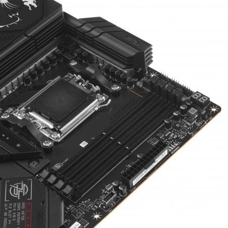 Материнская плата MSI MPG Z890 CARBON WIFI, LGA1851, Intel Z890, 4xDDR5, 4xSATA, 5xM.2, 1xPCIe 5.0 x16, HDMI, USB Type-C, 2x5Gb LAN, Thunderbolt, 2x3.5 мм, 7.1, ATX