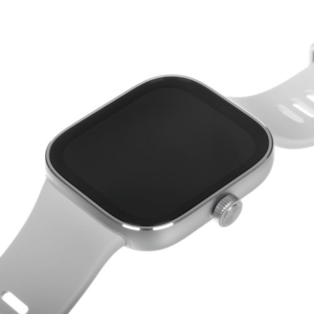 Умные часы Redmi Watch 4, 1.97Э", AMOLED, Bluetooth, NFC, WR50, серебристый / серый