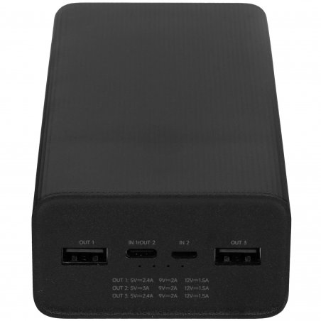 Портативный аккумулятор Xiaomi BHR9126GL 30000mAh 18W 2.6A 2xUSB-A/USB-C черный