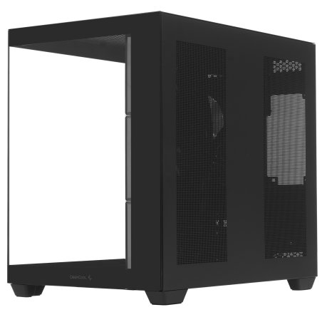 Компьютерный корпус Deepcool CG530 4F черный без БП ATX 2x120мм 2x140мм 2xUSB 2.0 1xUSB 3.0 audio bott PSU