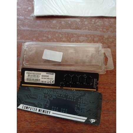 Оперативная память Patriot Signature, DDR4, 16Gb (1x16 Gb), 3200 MHz, CL22, DIMM