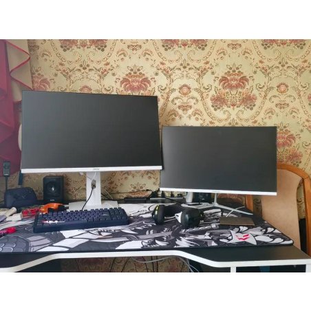 Монитор 27" MSI MAG 274QRFW E20 Rapid IPS 2560x1440, 200 Гц, 1 мс, 16:9, 400 кд/м², 2xHDMI 2.0b, DP 1.4a, USB-C, 3.5 Jack, HDR10, FreeSync, белый