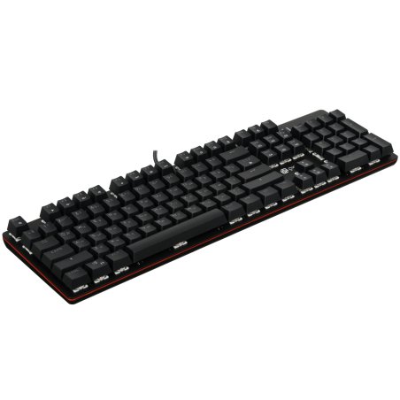 Клавиатура проводная Oklick 990 G2 (1875240), USB, черный