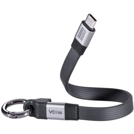 Кабель VCOM USB4 TypeC(M)--TypeC(M), 5K 60Hz, 8K 30Hz 40Gbps, PD 240W, 2м CU560-2M