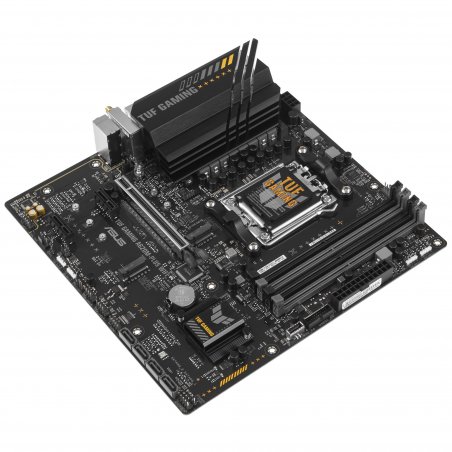 Материнская плата ASUS TUF GAMING A620M-PLUS, AM5, AMD A620, 4xDDR5, 4xSATA, 2xM.2, 1xPCIe 4.0 x16, 2xPCIe x1, DisplayPort, HDMI, 1x2.5Gb LAN, 6xUSB, 3x3.5 мм, 7.1, microATX