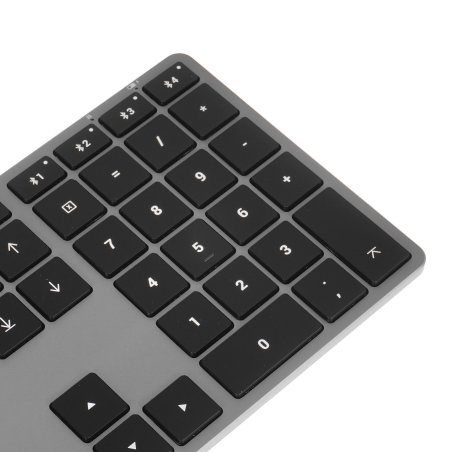 Клавиатура беспроводная Satechi Slim X3 Bluetooth Backlit Keyboard, Bluetooth, Серый космос, ST-BTSX3M-RU