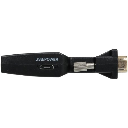 Переходник VCOM CA337A VGA(M)+audio+microUSB --> HDMI(F)1080*60Hz