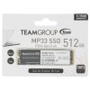 Накопитель SSD Team Group M.2 2280 512GB MP33 Client SSD [TM8FP6512G0C101] PCIe Gen3x4 with NVMe, 1700/1400, IOPS 220/200K, MTBF 1.5M, 3D NAND, ?MB, 350TBW, 0,37DWPD, RTL  (480089)