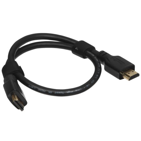 Кабель HDMI 19M/M,ver. 2.1, 8K@60 Hz 0.5m Telecom/VCOM <TCG255-0.5M>