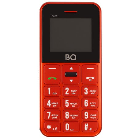 Мобильный телефон BQ 1866 Trust красный MTK6261