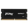 Оперативная память Kingston Fury Impact, DDR5, 8Gb (1x8Gb), 4800MHz, CL38 SO-DIMM