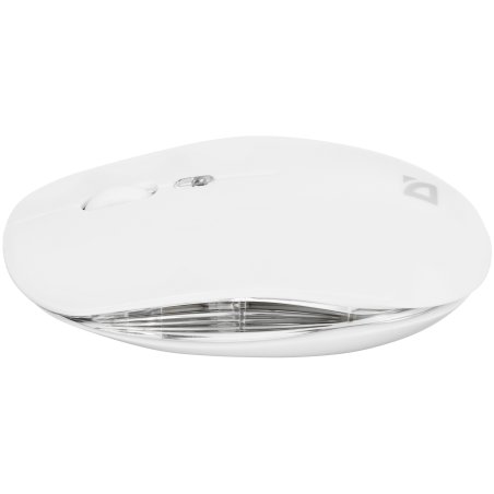 Мышь беспроводная Defender Calessa MB-252 белый, 3200 dpi, радиоканал, Bluetooth, USB, кнопки - 4