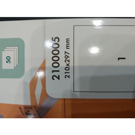 Самоклеящаяся бумага Lomond универсальная для этикеток, A4, (210 x 297 мм), 70 г/м2, 50 листов