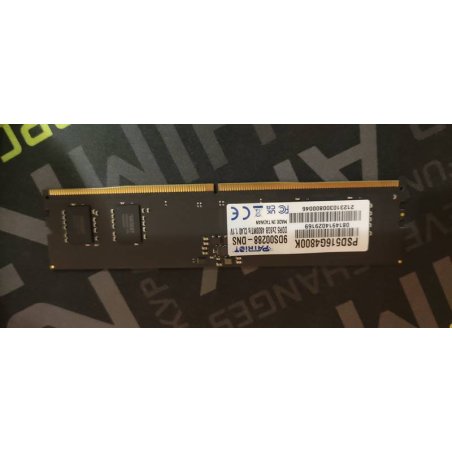 Оперативная память Patriot Signature, DDR5, 16GB (2x8 GB), 4800 MHz, CL40, DIMM