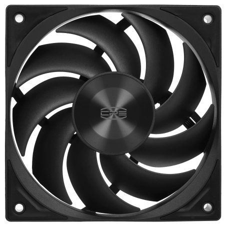 Кулер для корпуса Case Cooler PCCooler F9 R120 BK (120x120x30mm, 4-pin PWM, 114CFM, 42.7dBA, 3000RPM, Black)