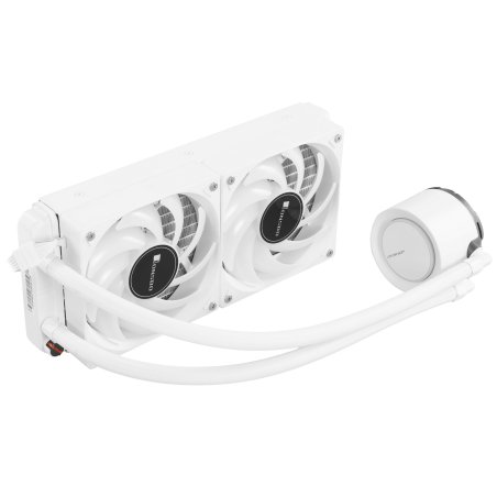 Система жидкостного охлаждения JONSBO TG-240 белый 120мм алюминий+медь 1800rpm 35.4db 4-pin 260W