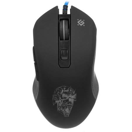 Мышь проводная Defender Sleipnir GM-927 черный, 12800 dpi, USB, кнопки - 6