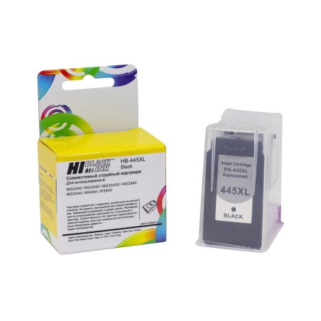 Картридж Hi-Black (HB-PG-445XL) для Canon PIXMA MX2440/2540, Bk