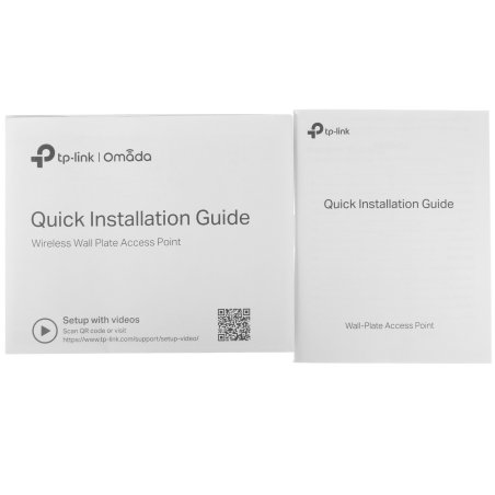 Точка доступа TP-Link Omada AC1200 wireless MU-MIMO Gigabit wall-plate Access Point, 1 Gigabit downlink port, 1 gigabit uplink port, 802.3af/at PoE in, wall plate mounting, support standalone mode and controlled by Omada SDN controller (Software/hardware/