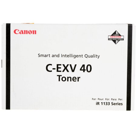 Картридж лазерный Canon C-EXV40 TONER BK EURC-EXV40 3480B006 черный (6000стр.) для Canon iR1133/1133A/1133iF