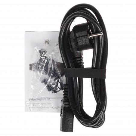 Коммутатор [ES-24-250W EU] Ubiquiti EdgeSwitch 24-250W 24 порта, раздача питания 24/48В на всех портах, суммарная мощность 250W
