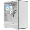 Компьютерный корпус PCCooler IE200 WH, Tempered Glass Full Tower, белый, TG, SPCC, 1x120мм ARGb E-ATX, ATX, mATX, mITX 180/380/220мм 4x2.5", 2x3.5", 7+3xPCI 1xUSB-A 3.0, 2xUSB-A 2.0 432x225x495мм