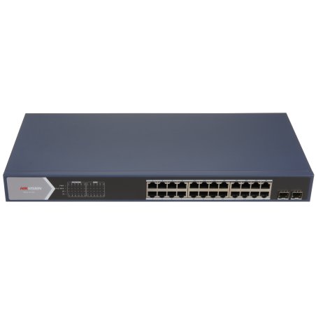 Коммутатор Hikvision DS-3E0526P-E 25G 1SFP 24PoE+ 270W неуправляемый