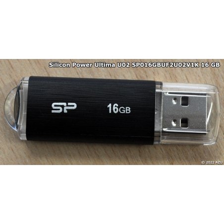 Флешка USB Silicon Power R/W 64Gb Ultima U02 SP064GbUF2U02V1K USB 2.0 черный