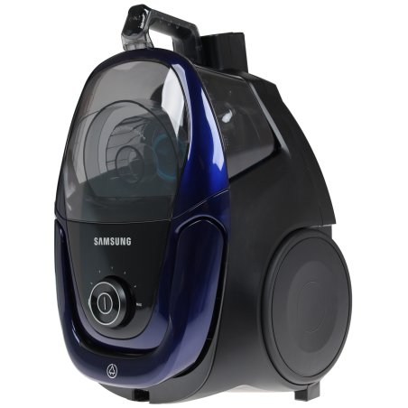 Пылесос Samsung SC18M3120VB синий, 380/1800 Вт, уборка сухая, пылесборник контейнер 2 л