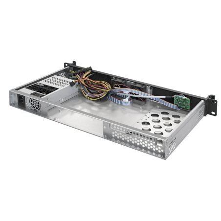 Серверный корпус ExeGate EX293305RUS Pro 1U250-01 (RM 19", высота 1U, глубина 250, БП 1U-F450AS, USB)