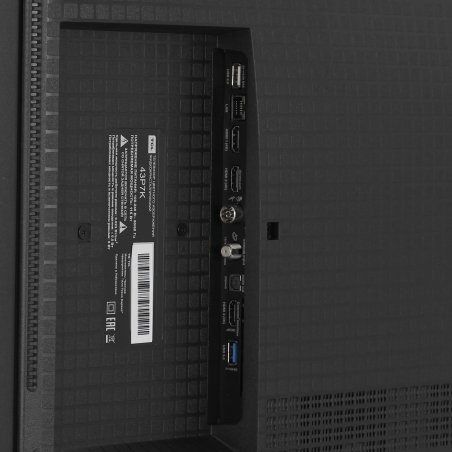 Телевизор TCL 43" 43P7K черный QLED 4K UHD 60Hz Google TV