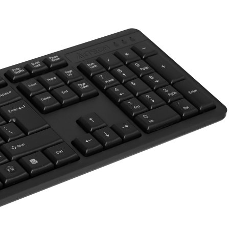 Клавиатура проводная A4Tech KR-3, USB, черный