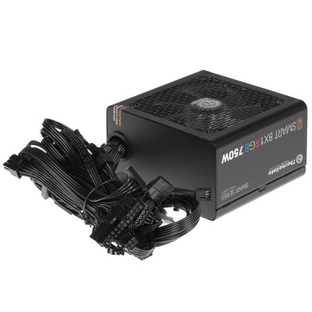 Блок питания Thermaltake Smart PS-SPR-0750NHSABE-1, 750Вт, 80 PLUS Bronze, 120мм, черный