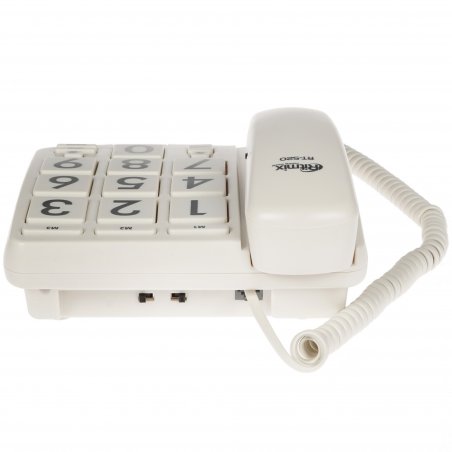 Телефон проводной Ritmix RT-550 белый