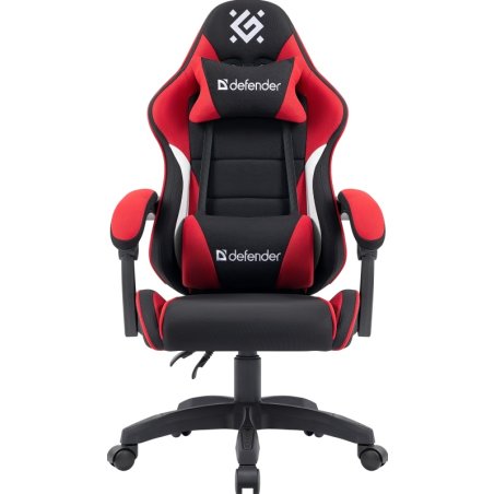 Кресло игровое Defender Sorrento черный/Красный, класс 3, ткань