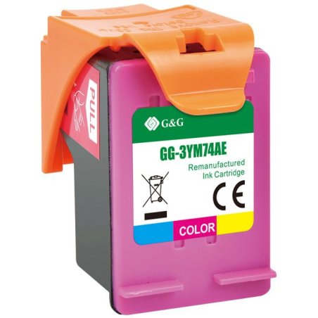 Картридж струйный G&G GG-3YM74AE 653 многоцветный (18 мл) для HP DeskJet Plus Ink Advantage 6075/6475