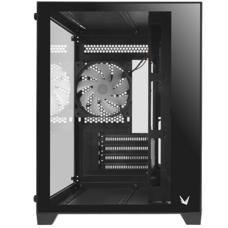 Компьютерный корпус AeroCool / Formula Crystal Z5 черный без БП mATX 1x120мм 2xUSB 2.0 1xUSB 3.0 audio bott PSU