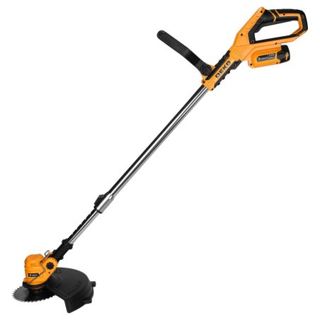 Триммер электрический Deko DKTR12 Plus аккум. реж.эл.:нож