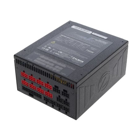 Блок питания Zalman GigaMax III 750W Retail (ZM750-GV3), 750Вт, 80 PLUS Bronze, 120мм, черный